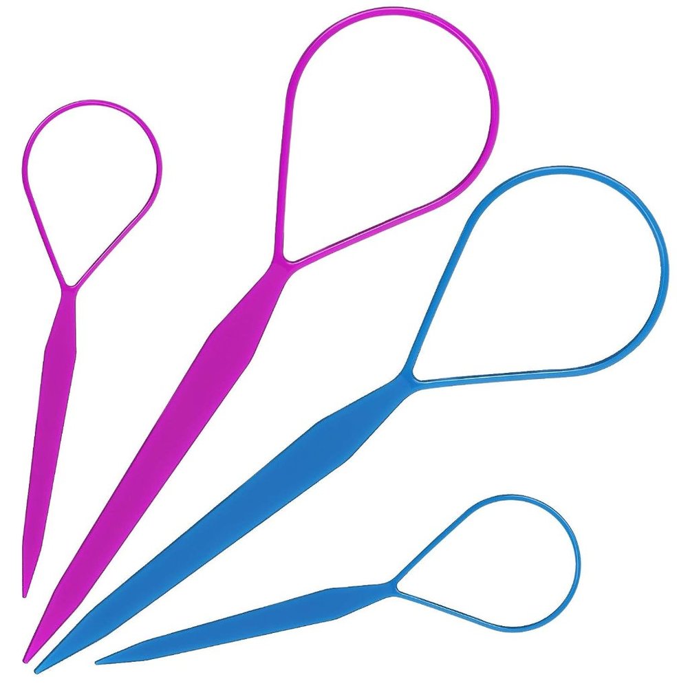 Teenitor 2 Pairs Hair Tail Tools, Braid Accessories Ponytail Maker
